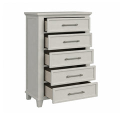 Canterbury Ivory 5-Drawer Chest - Ornate Home
