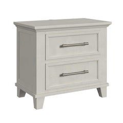 Canterbury Ivory 5-Piece King Storage Bedroom Set with 2 Nightstands, Dresser & Chest - Ornate Home