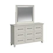 Canterbury Ivory Dresser & Mirror Set - Ornate Home