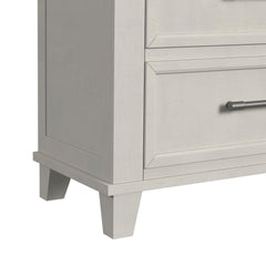 Canterbury Ivory Dresser & Mirror Set