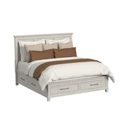 Canterbury Ivory King Storage Bed - Ornate Home
