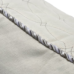 Canterbury Silver Comforter Set - Ornate Home