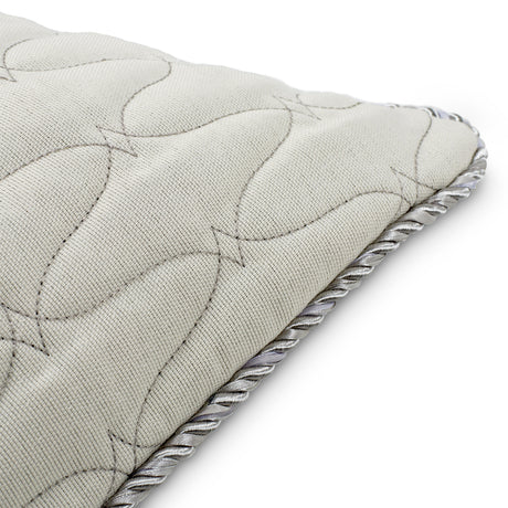 Canterbury Silver Comforter Set - Ornate Home