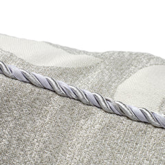 Canterbury Silver Comforter Set - Ornate Home