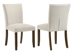 Cantley Beige Upholstered Dining Side Chair (Set of 2) - Ornate Home