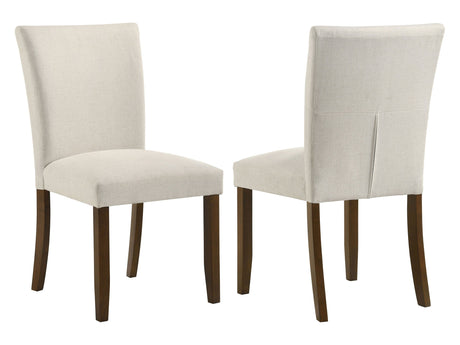 Cantley Beige Upholstered Dining Side Chair (Set of 2) - Ornate Home