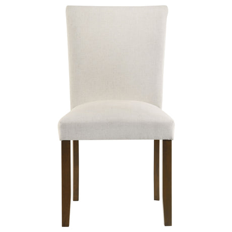Cantley Beige Upholstered Dining Side Chair (Set of 2) - Ornate Home