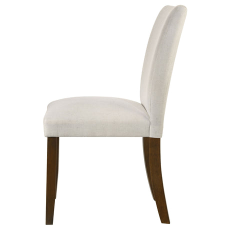 Cantley Beige Upholstered Dining Side Chair (Set of 2) - Ornate Home