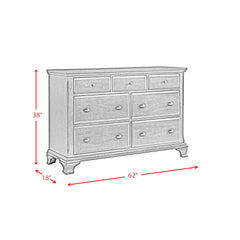 Canton Cherry Dresser - Ornate Home