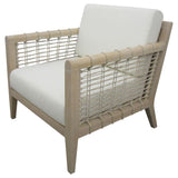 Cantu White Weathered Natural HP0426 Accent Chair - Ornate Home