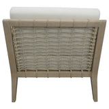 Cantu White Weathered Natural HP0426 Accent Chair - Ornate Home