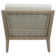 Cantu White Weathered Natural HP0426 Accent Chair - Ornate Home