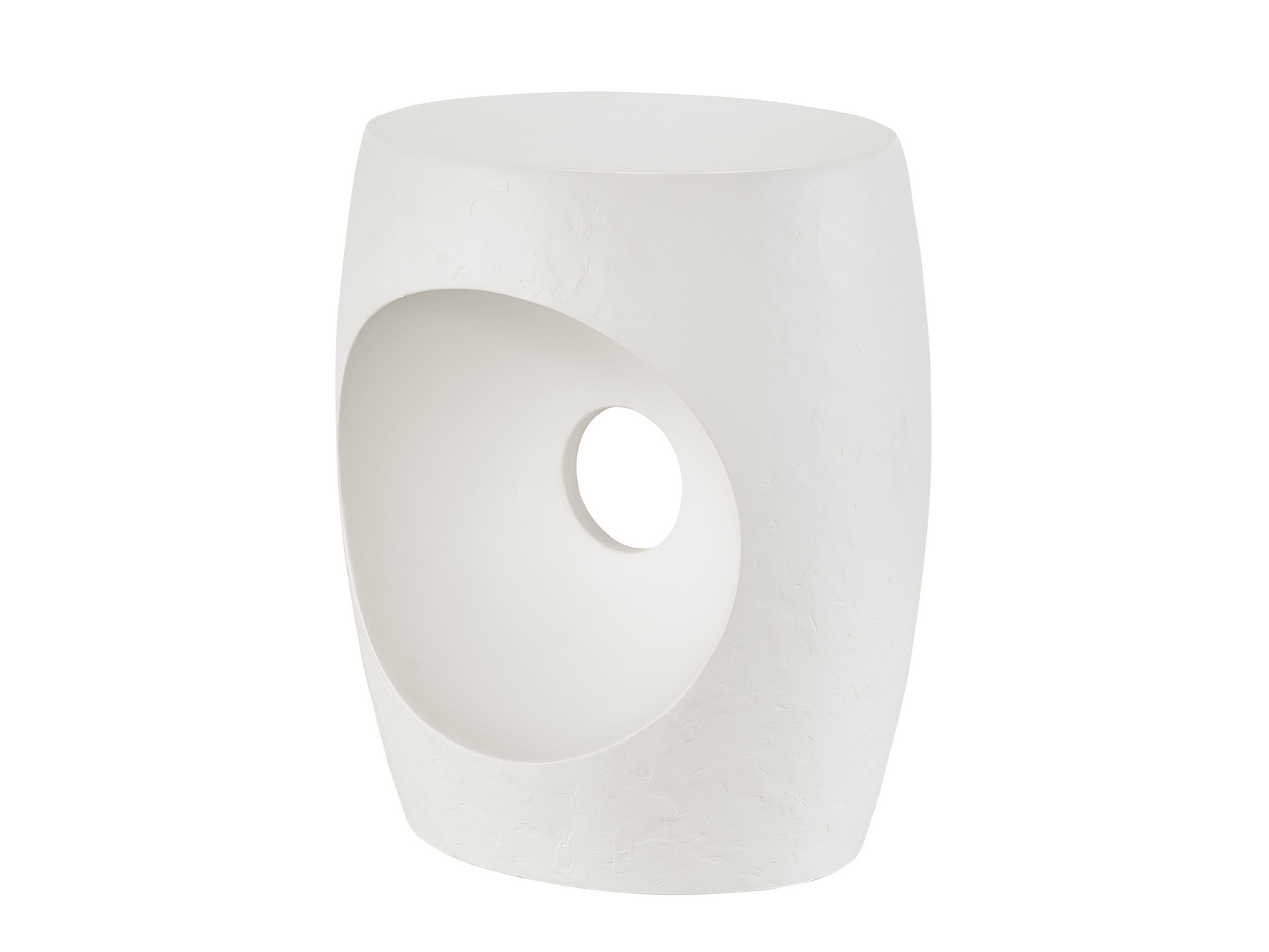 Canyo Abaco White Accent Table - Ornate Home