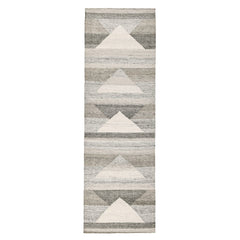 Canyon Gray Multi 2.6'x8' Indoor/Outdoor Rug - Ornate Home