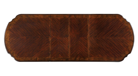 Canyonville Brown Cherry/Dark Brown 9 Pc. Dining Room Set - Ornate Home