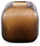 Capard Brown Vase (7.75" H) (Online Special Price) - Ornate Home