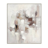 Cape Rosa 1 Brown/White Canvas