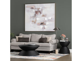 Cape Rosa 1 Brown/White Canvas - Ornate Home