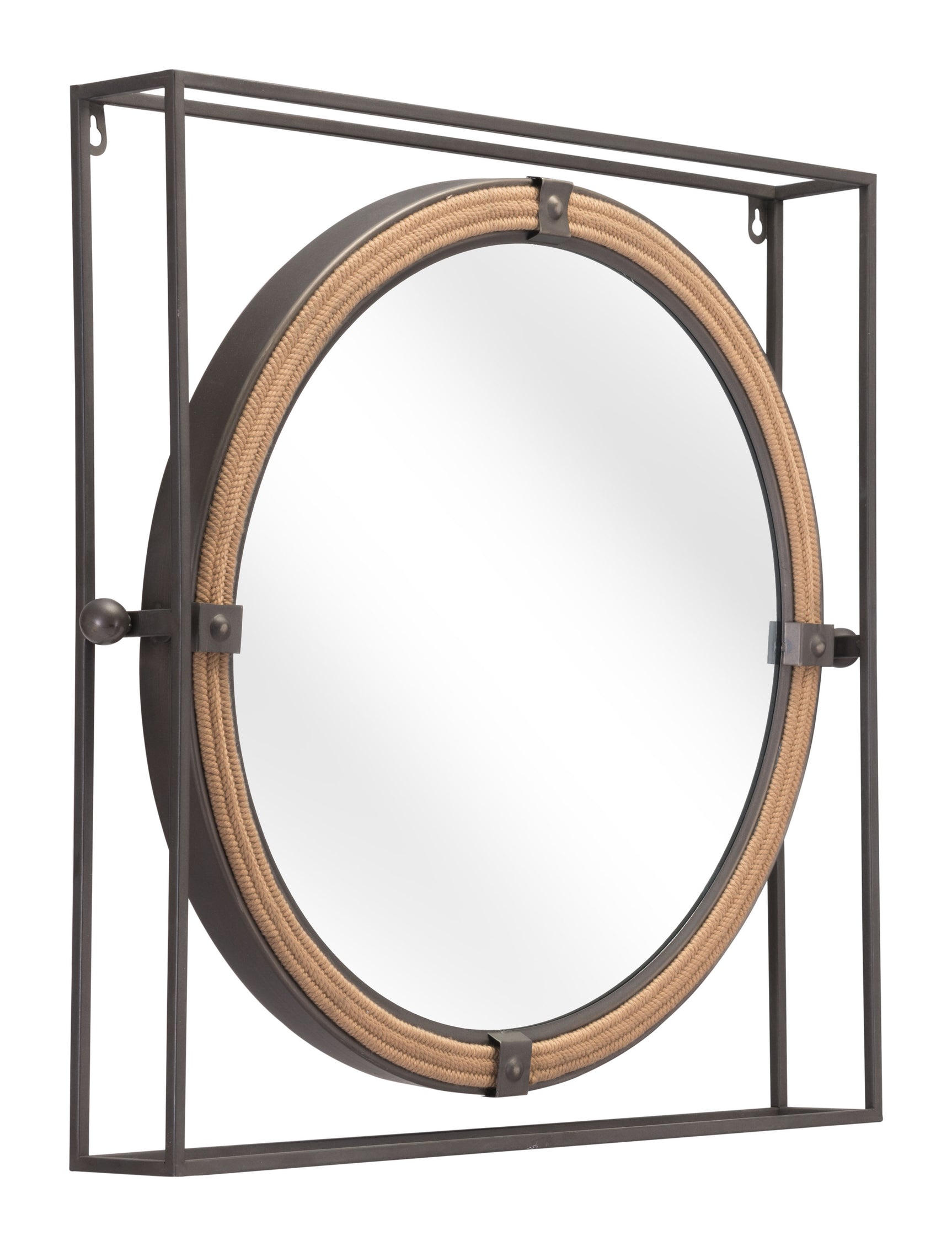 Capell Antique Gray Mirror