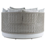 Capella Almond/White/Cream Swivel Outdoor Daybed - Ornate Home