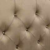 Capella Brushed Gold E.King Bed - Ornate Home
