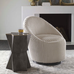 Capella Gray Accent Table - Ornate Home