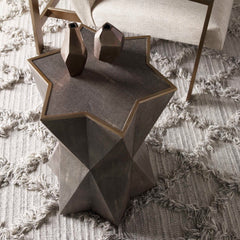 Capella Gray Accent Table - Ornate Home