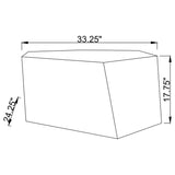 Capella Silver 2-piece Mirrored Coffee and End Table Set - Ornate Home