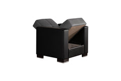 Capella Westchester Grey Living Room Set with Sleepers - Ornate Home