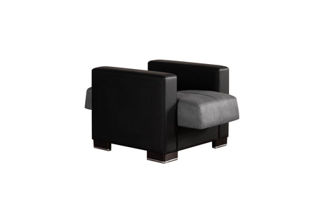 Capella Westchester Grey Living Room Set with Sleepers - Ornate Home