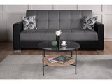 Capella Westchester Grey Living Room Set with Sleepers - Ornate Home