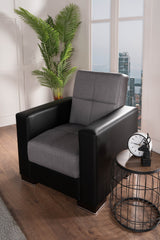 Capella Westchester Grey Living Room Set with Sleepers - Ornate Home