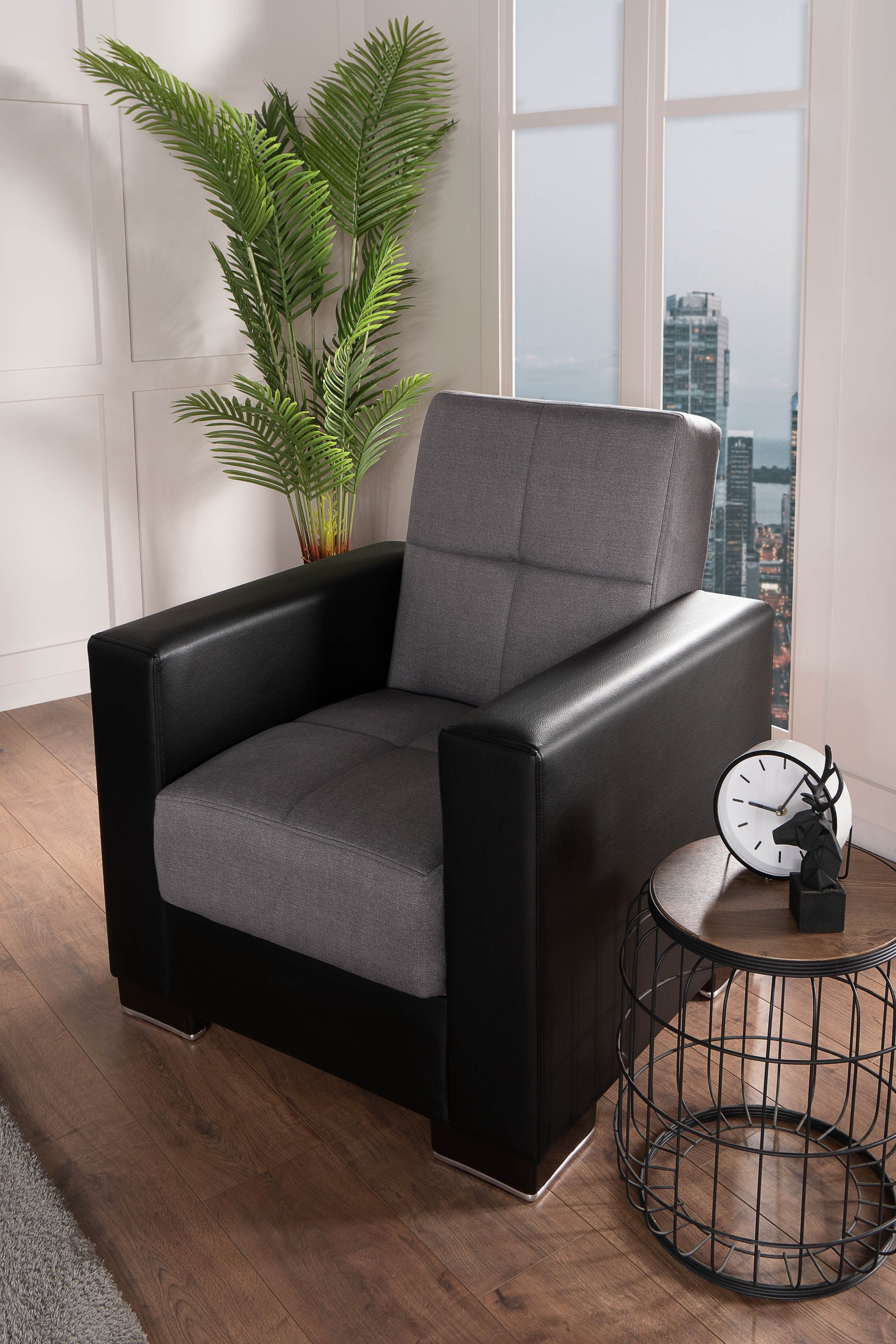 Capella Westchester Grey Living Room Set with Sleepers - Ornate Home