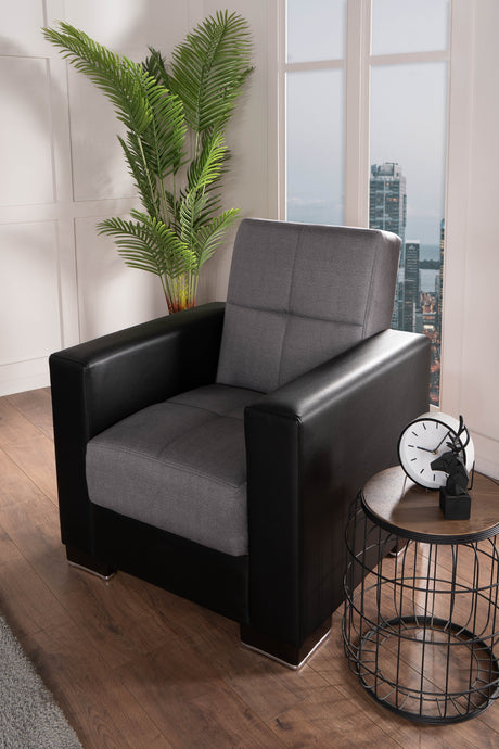 Capella Westchester Grey Living Room Set with Sleepers - Ornate Home