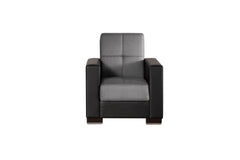 Capella Westchester Grey Living Room Set with Sleepers - Ornate Home