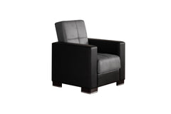 Capella Westchester Grey Living Room Set with Sleepers - Ornate Home