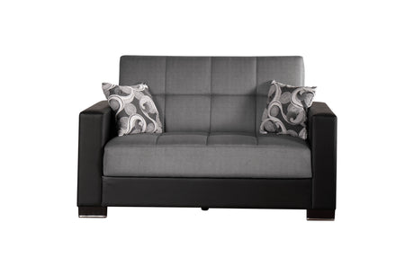 Capella Westchester Grey Loveseat Sofa Bed - Ornate Home