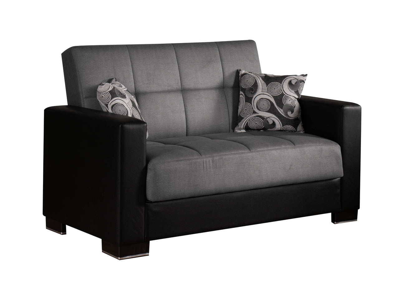 Capella Westchester Grey Loveseat Sofa Bed - Ornate Home