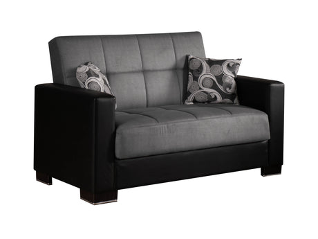 Capella Westchester Grey Loveseat Sofa Bed - Ornate Home