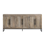 Capetown Brown/Black Sideboard - Ornate Home