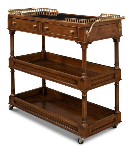 Capital Brown Serving Cart - Ornate Home