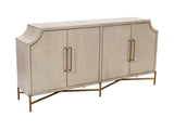 Capital Cream/Gold Four-Door Sideboard - Ornate Home