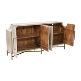 Capital Cream/Gold Four-Door Sideboard - Ornate Home
