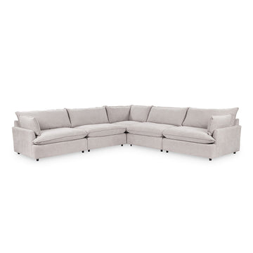Caplan 5 Piece Sectional - Ornate Home