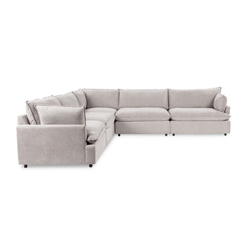 Caplan 5 Piece Sectional - Ornate Home