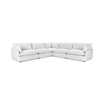 Caplan 5 Piece Sectional - Ornate Home