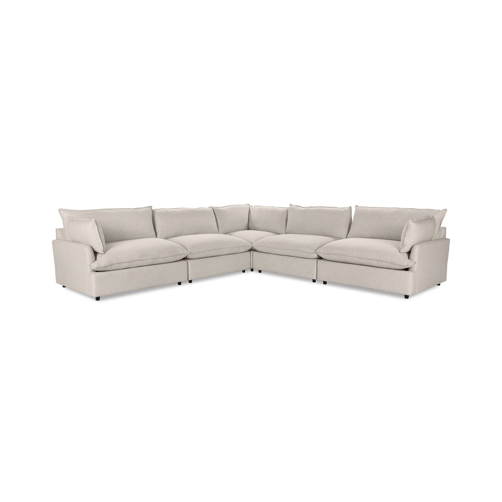 Caplan 5 Piece Sectional - Ornate Home