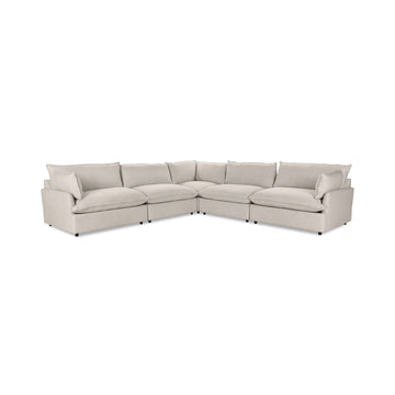 Caplan 5 Piece Sectional - Ornate Home