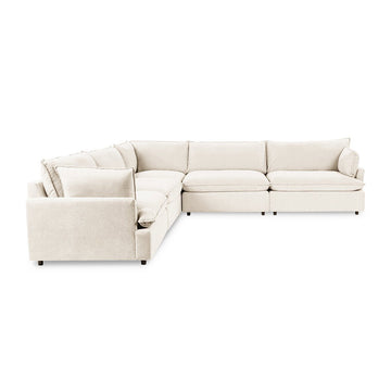 Caplan 5 Piece Sectional - Ornate Home