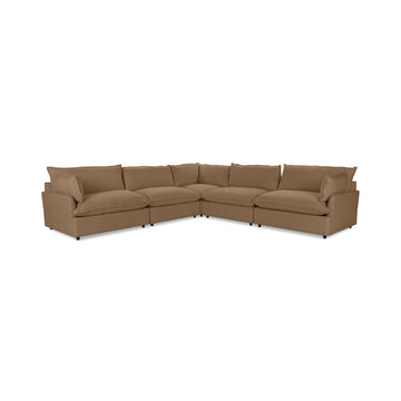 Caplan 5 Piece Sectional - Ornate Home